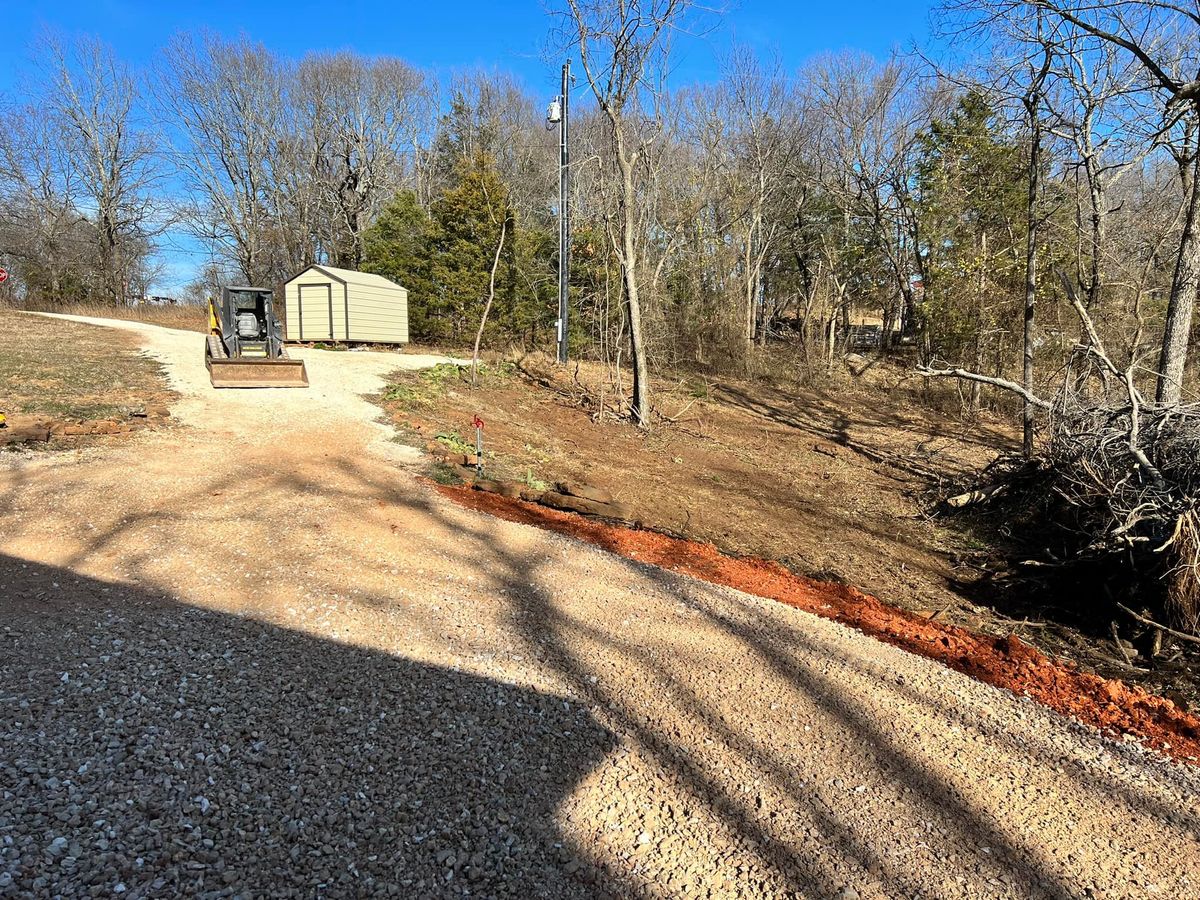 Driveway Construction for Boyd Septic & Utility LLC in West Fork, AR