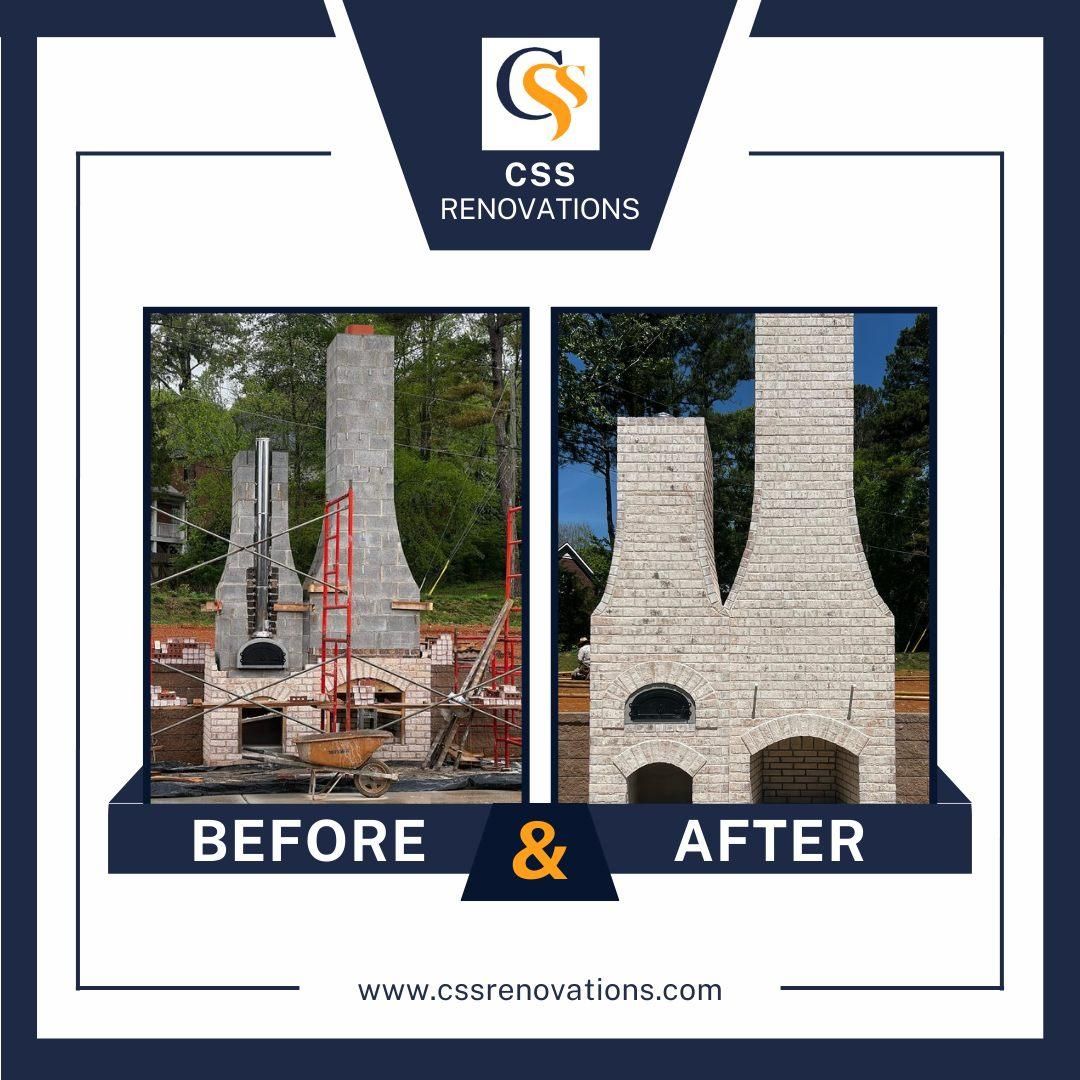 Masonry for CSS Renovations in Huntsville, AL
