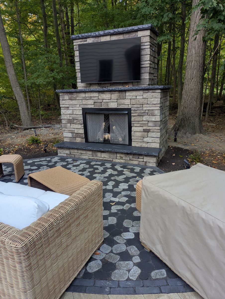 Patio Design & Construction for Double D Landscape Services in Columbus ,  OH