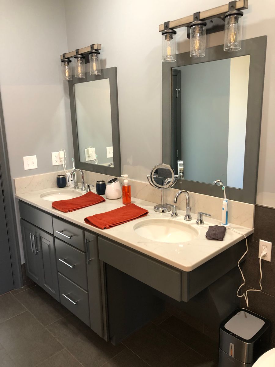 Bathroom Remodel for David W Taylor Construction in Barberton, OH