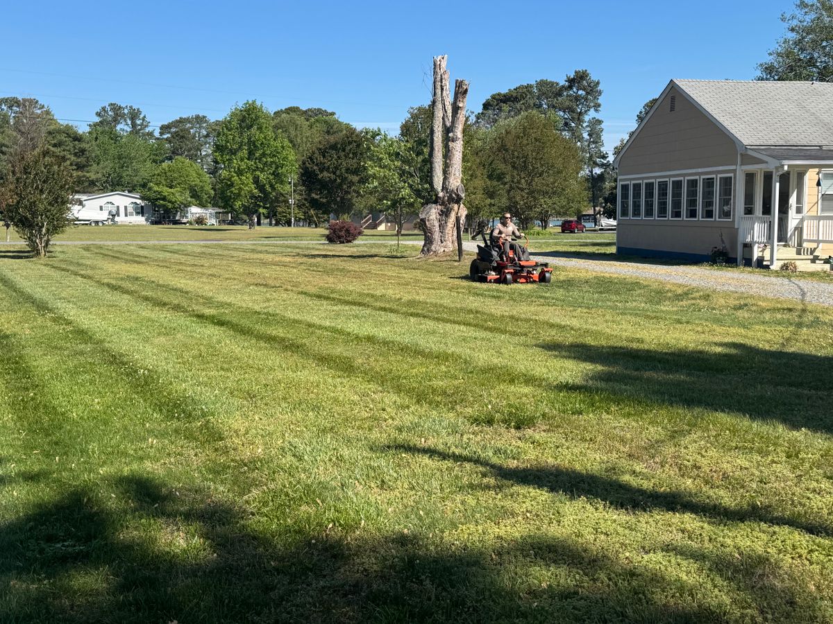 Mowing for The Whole 9 Yards Landscape VA in Heathsville, VA