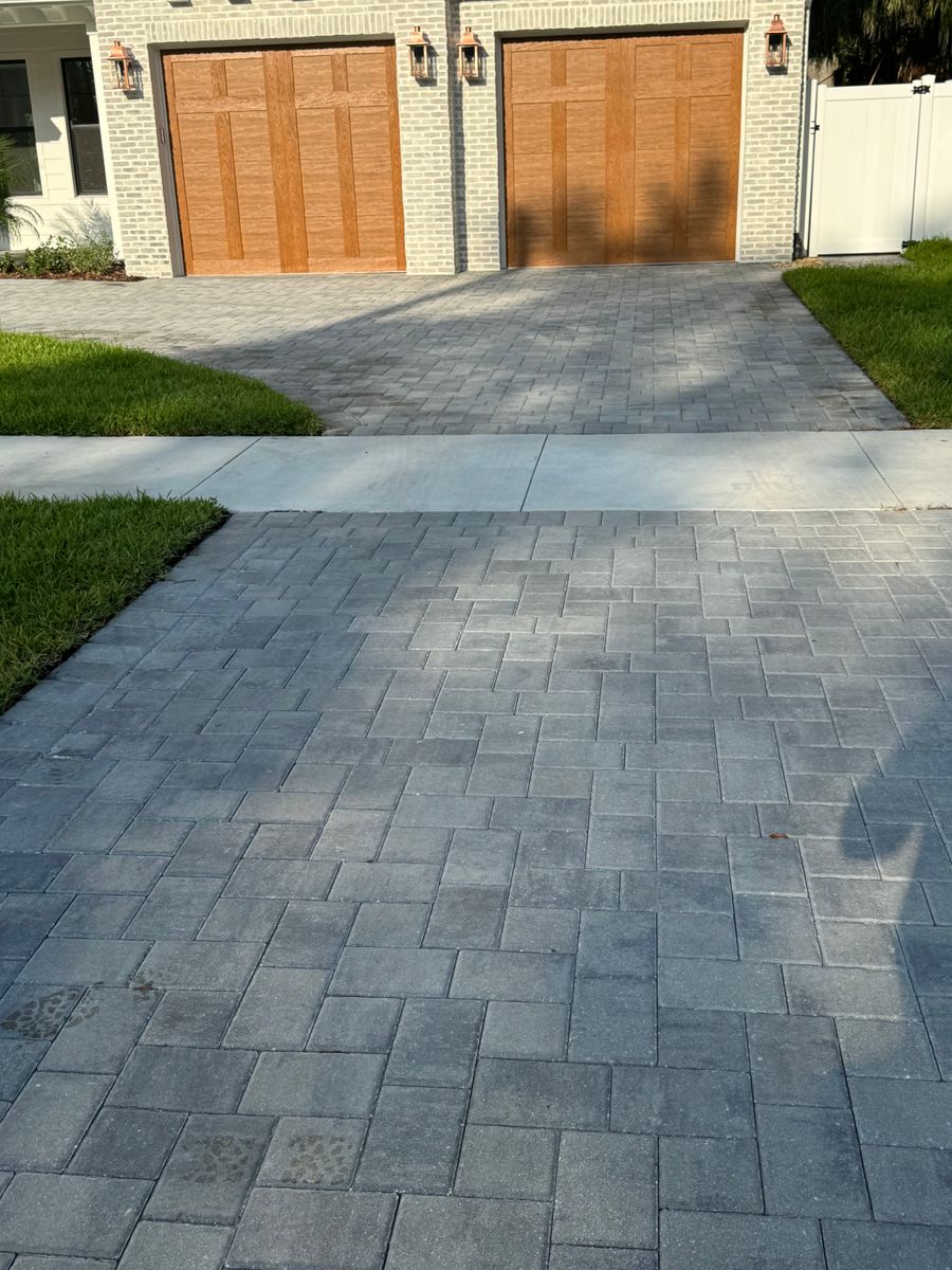 Patio Paver Installation for Nunez Concrete & Landscape LLC in Tampa Heights, FL