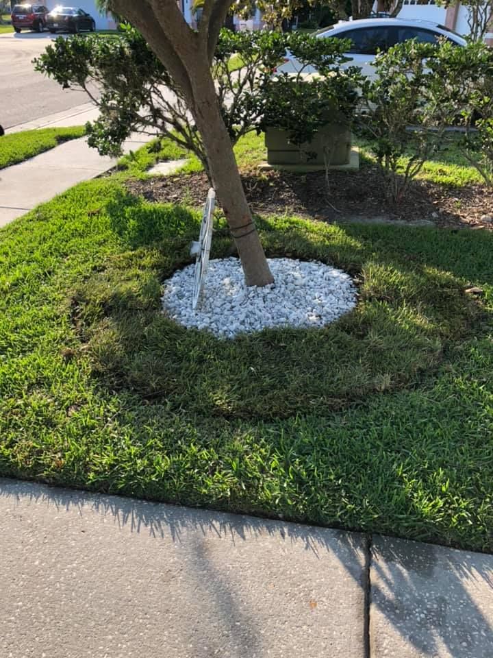 Mulch Installation for Perfect MOs Landscaping in Hudson, FL