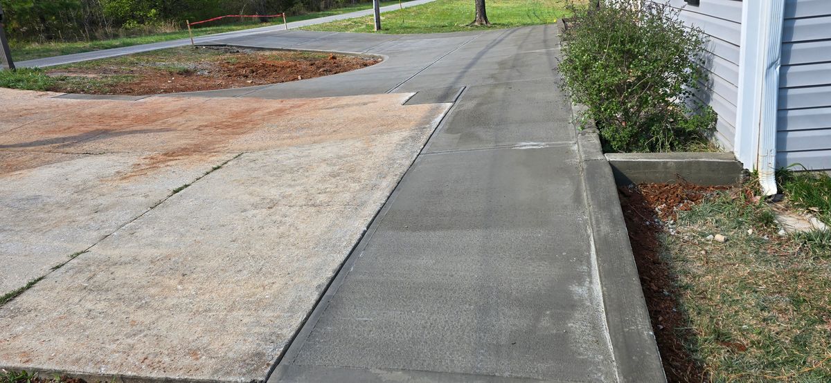 Concrete for JD Hardscapes & Landscaping LLC in Shelby, NC