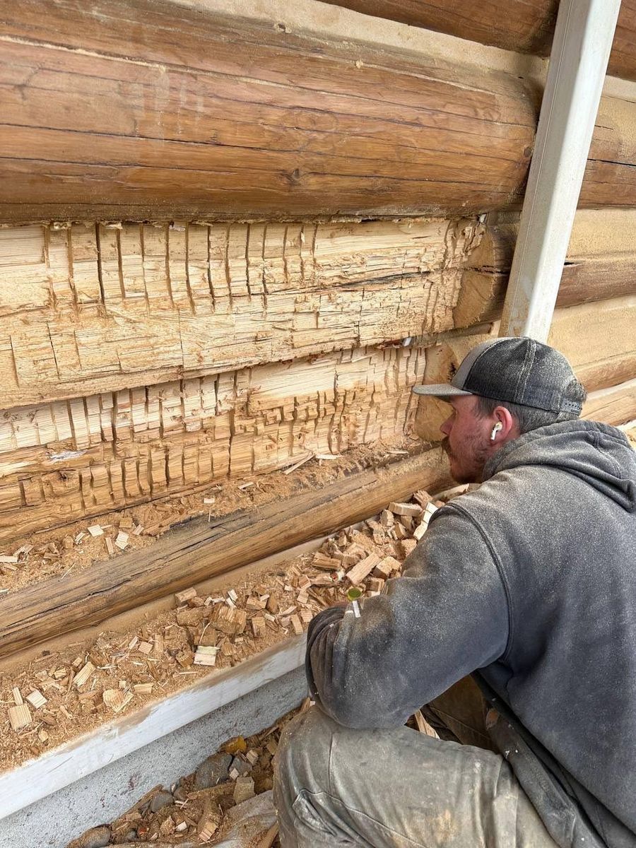 Log Home Refinishing for Chewelah Painting in Spokane, WA