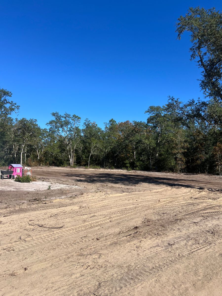 Excavation for Bay Hill Development in Nahunta, GA