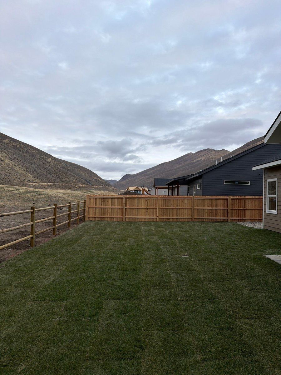 Wood Privacy Fence  for T&H Outdoor Services in Twin Falls, ID