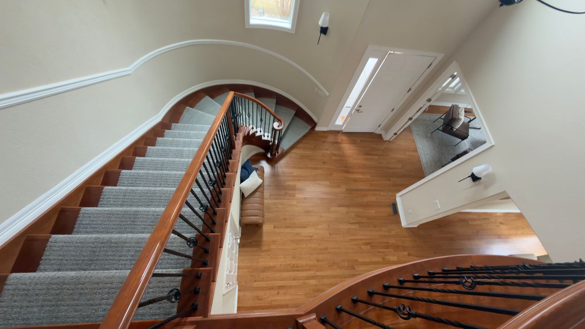 Stairs installation & handrails for Alpha Flooring & Painting Services. in Centennial, CO