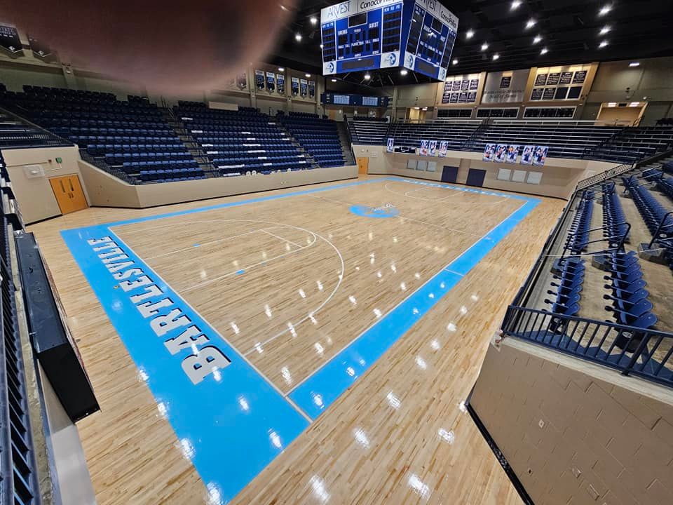 New Hardwood Sports Flooring for Next Level Flooring in Yukon, OK