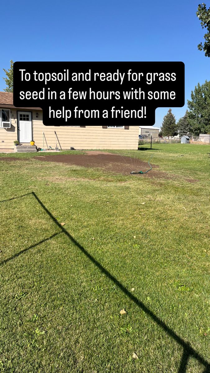 Site Preparation for SilverStone Excavation in Rigby, ID