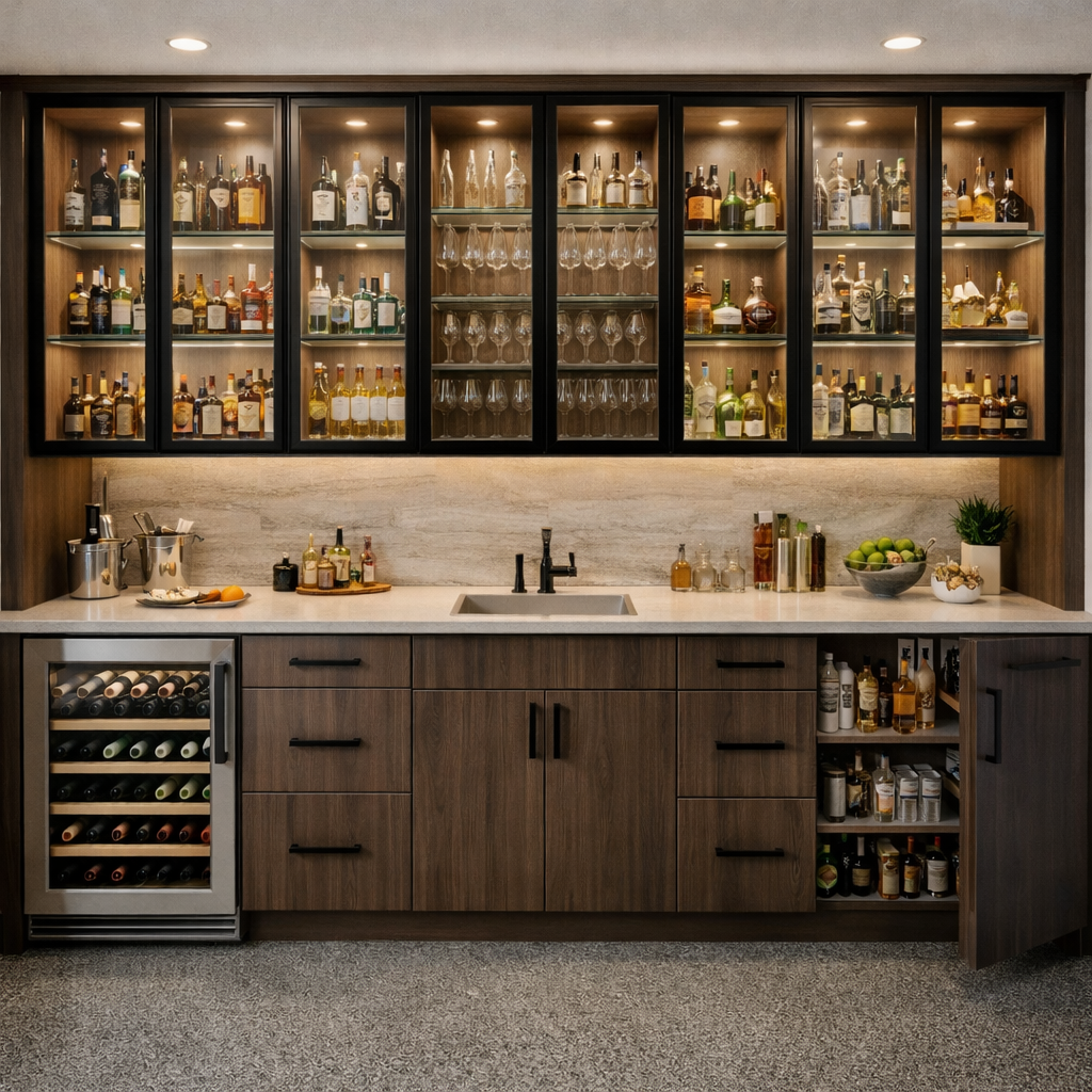 Custom Cabinetry for Alexander's Designs & Remodeling LLC in Kahului, HI