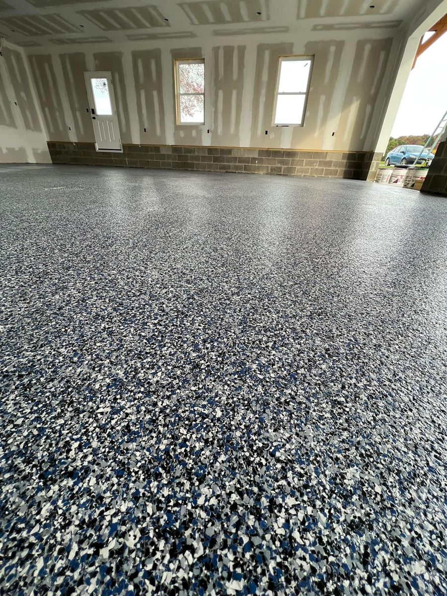 Epoxy Floor Coatings for Texas Curb N Borders in Houston, TX