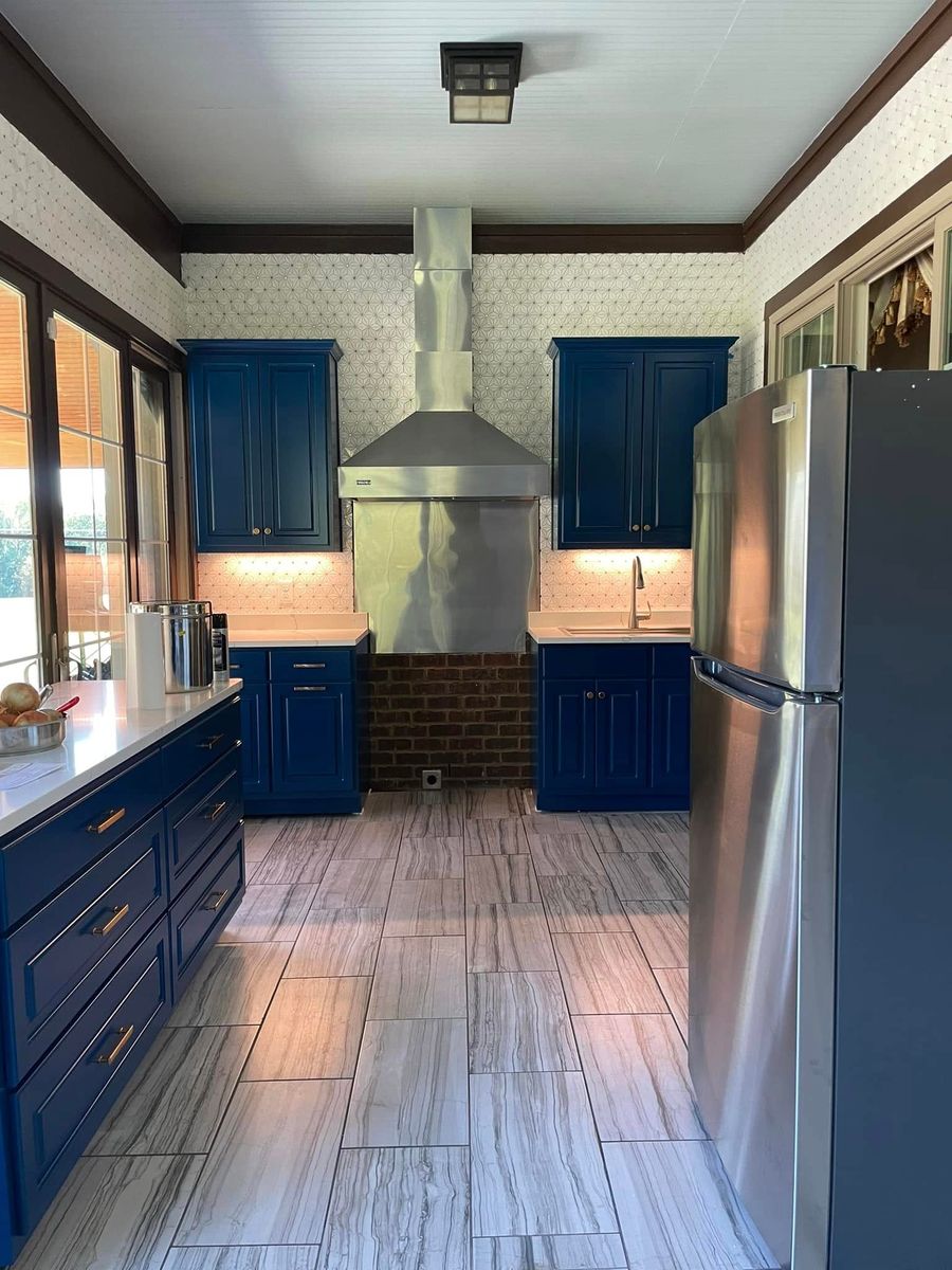 Kitchen Renovation for Wright Designs LLC in Mauk, GA