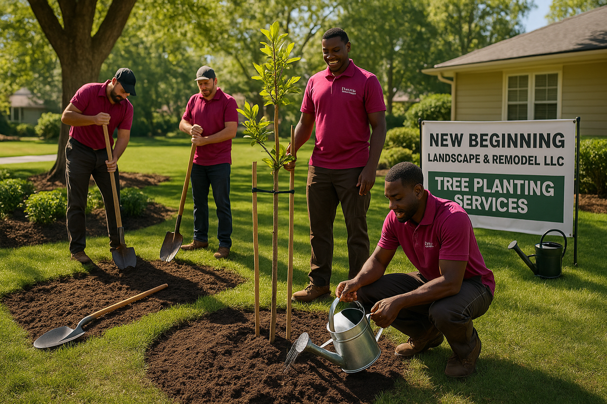 Professional Landscaping Services for New Beginning Landscape & Remodel LLC in Atlanta, GA