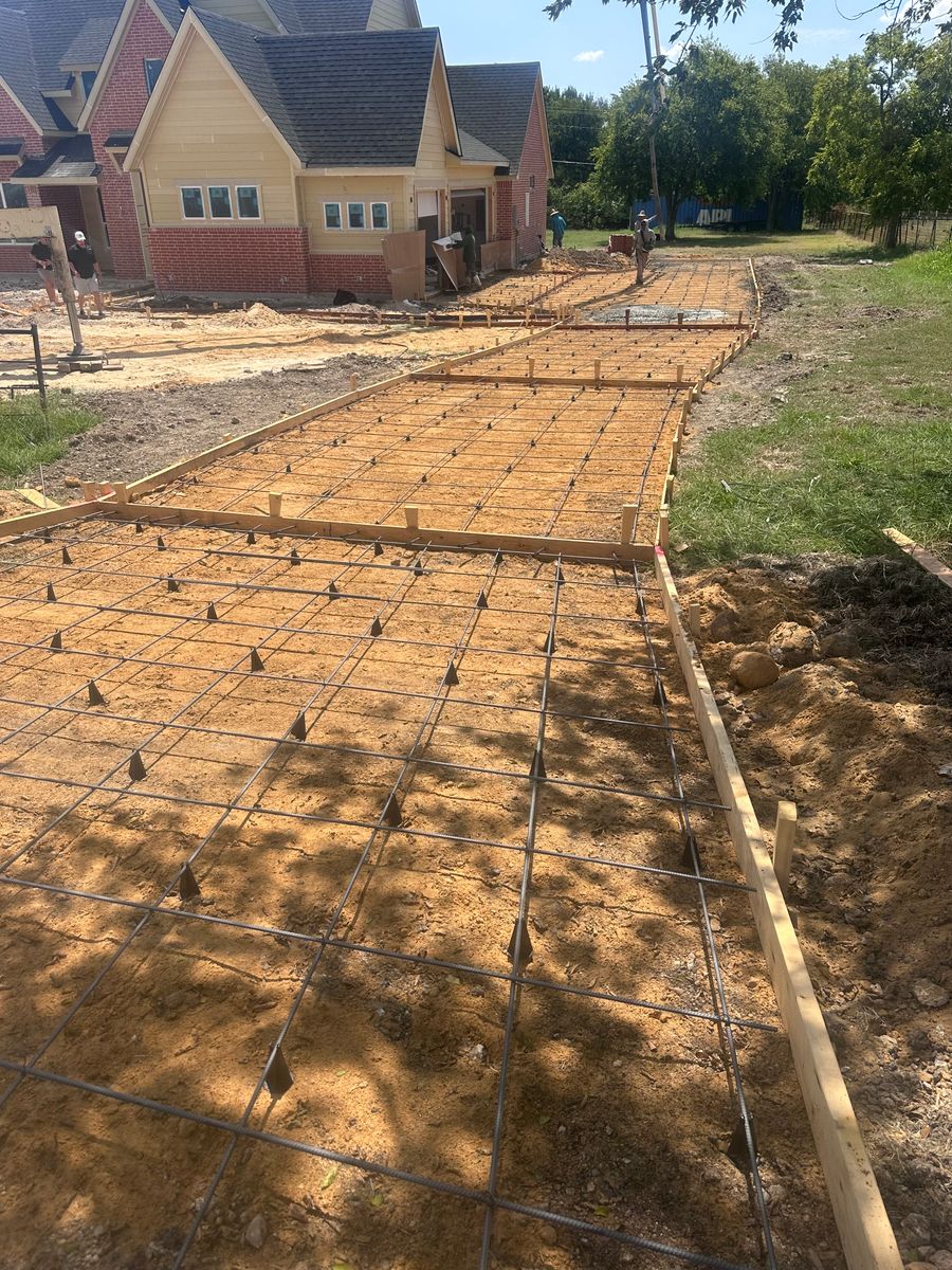Concrete Slab Construction for Concrete Jungle in Dallas, TX