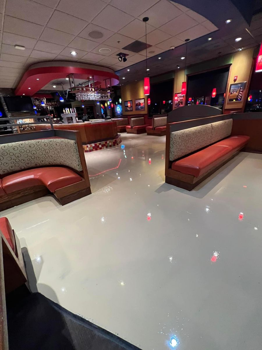 Epoxy Floor Coatings for Texas Curb N Borders in Houston, TX
