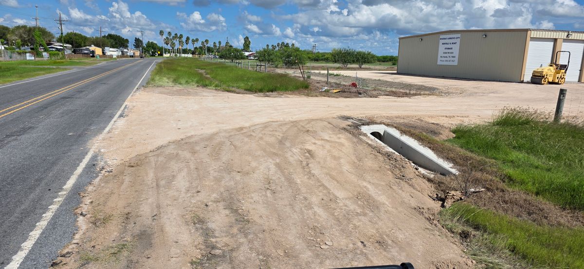 Utility Installation for Longoria & Son Construction in Laredo, TX