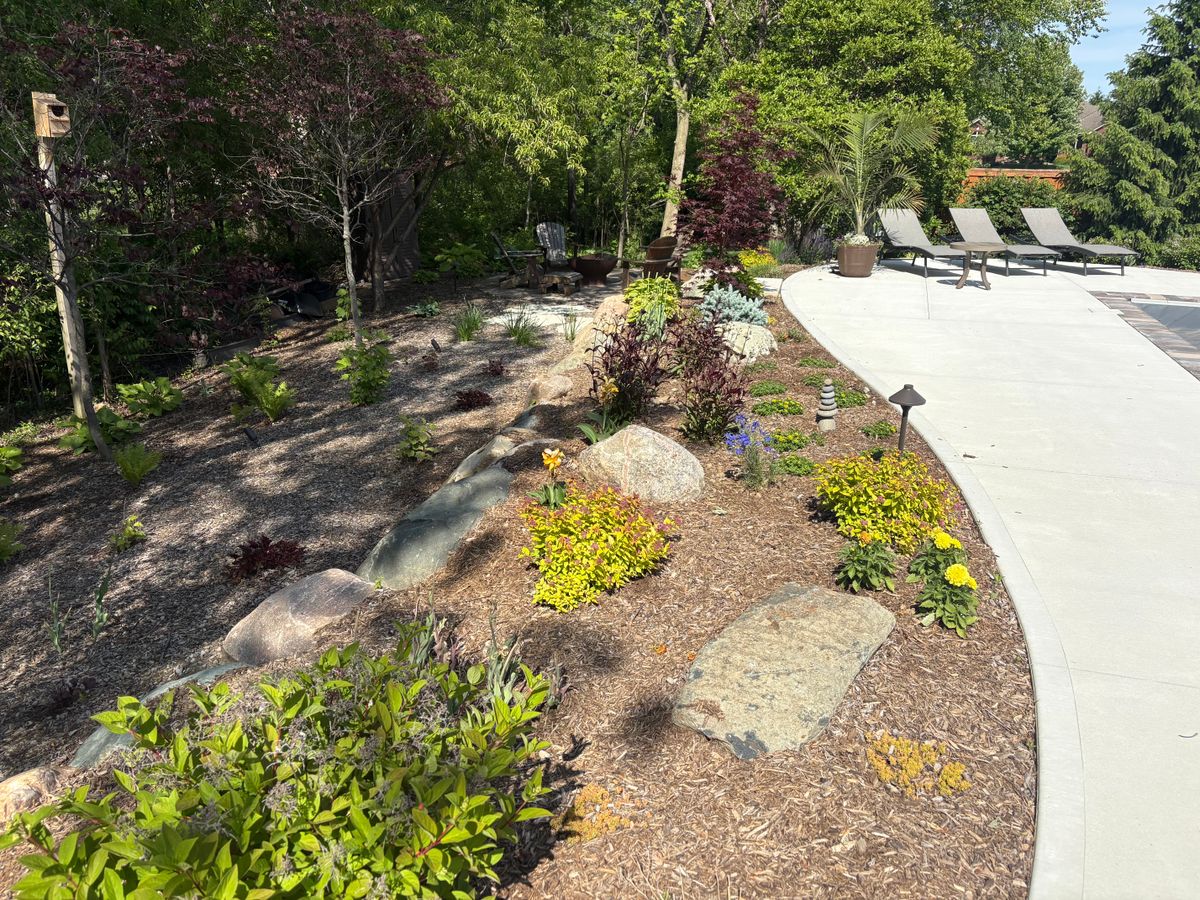Landscape Lighting for Shaw Landscape and Design in Greenfield, IN