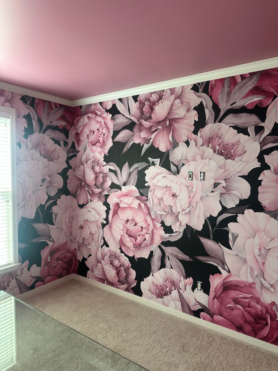 Custom Finish Work for Custom Wallcoverings in Stafford, Virginia