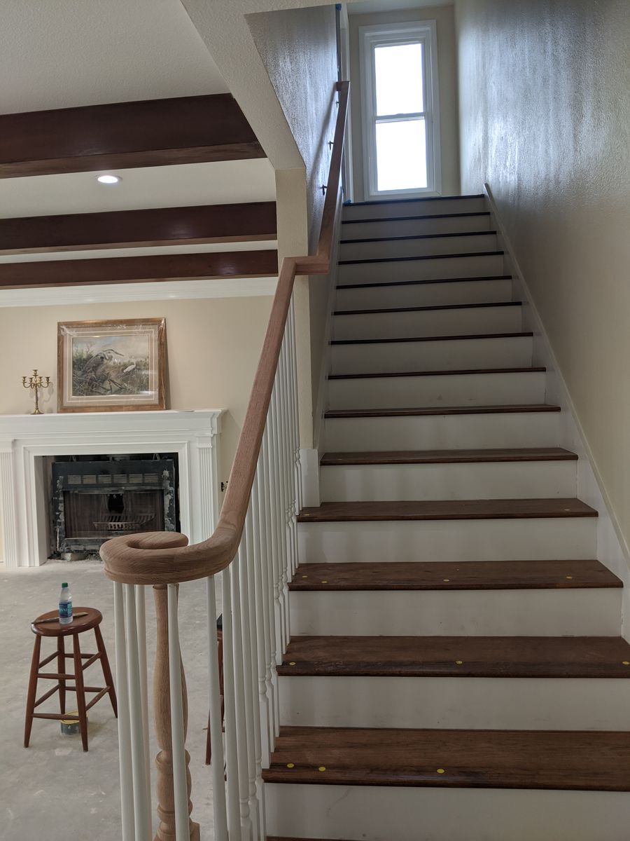 Wood Stairs for MJ'S TRIM INC. in Orlando, FL