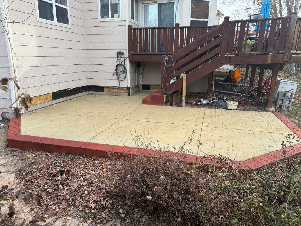 Patio Design & Installation for Co Custom Concrete and Overlays in Colorado Springs, CO