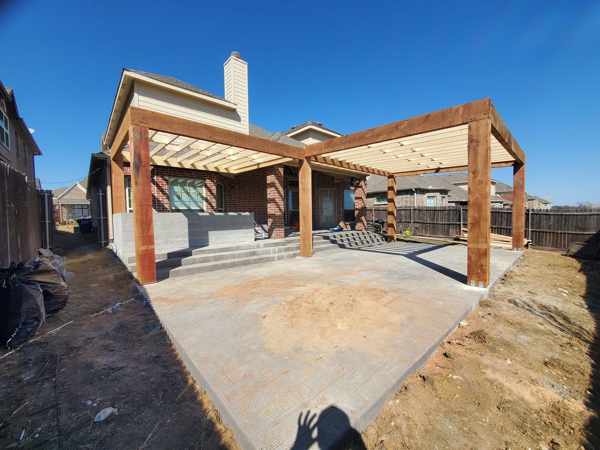 Pergolas for DJS Remodeling in Crandall, TX