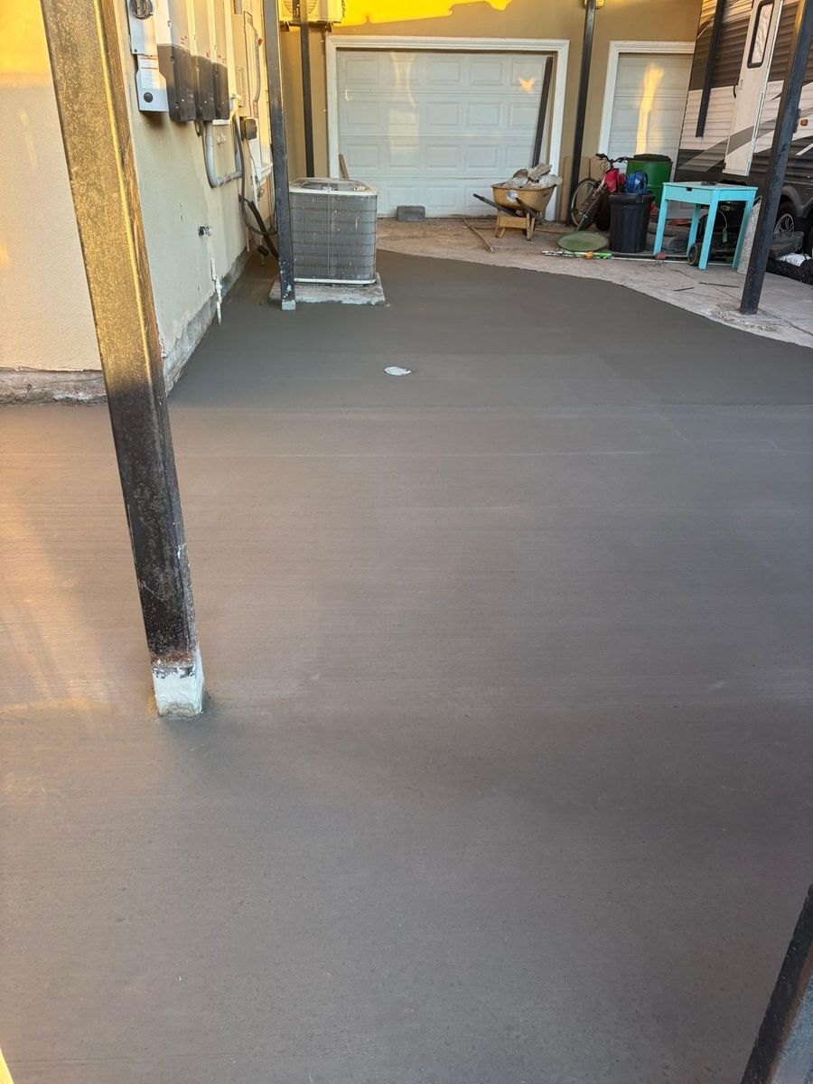 Concrete for Superior Painting and Metal Solutions in Edinburg, TX