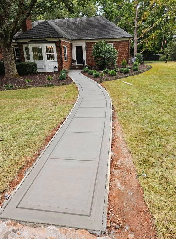 SIDEWALK INSTALLATION for HAYS Property Services in Jefferson, GA