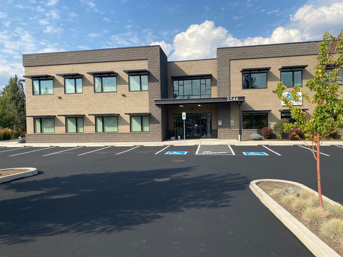 Line Striping for Pacific Sealcoating in Bend, OR