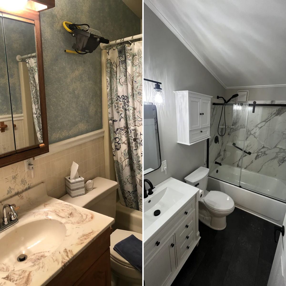 Bathroom Renovation for Noble Legacy Construction in Pittsburgh, PA