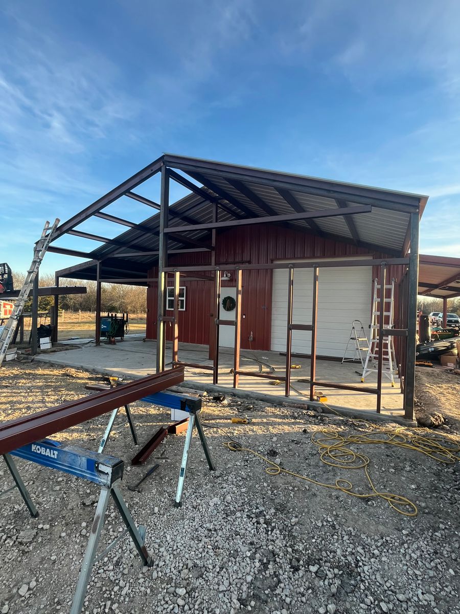 Concrete Slabs for CR Fabrication in Royse City, TX