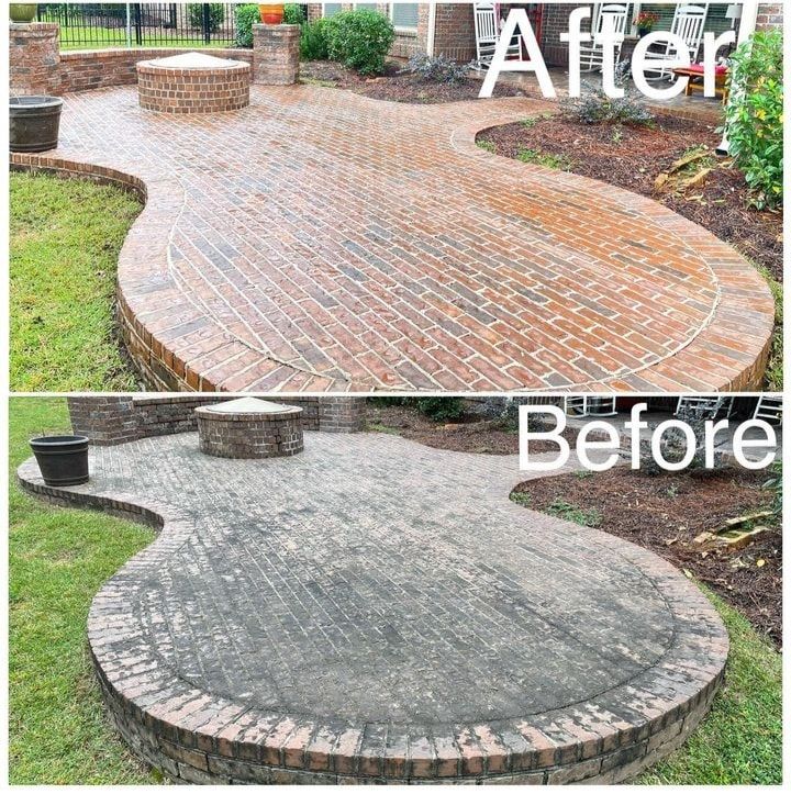 Pressure washing for Carolina Pros in Goose Creek, SC