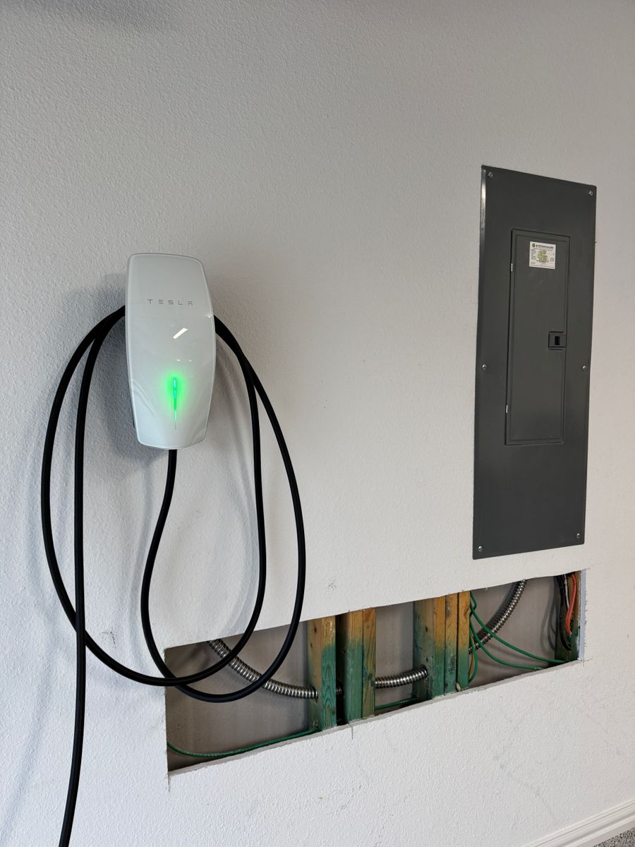 EV Charger Installation for Galev Electric in Prosper, TX