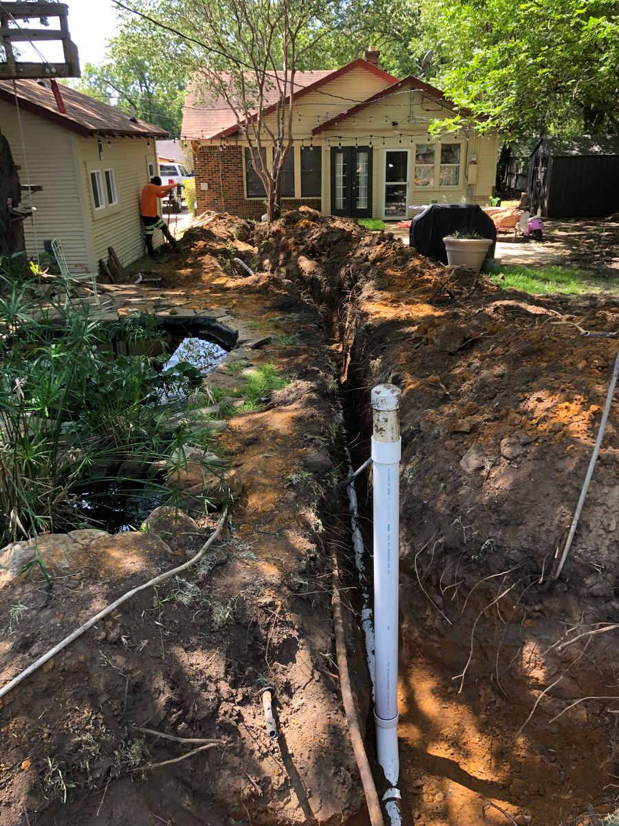 Sewer Line Replacements for Good Hands Plumbing in Aledo, TX