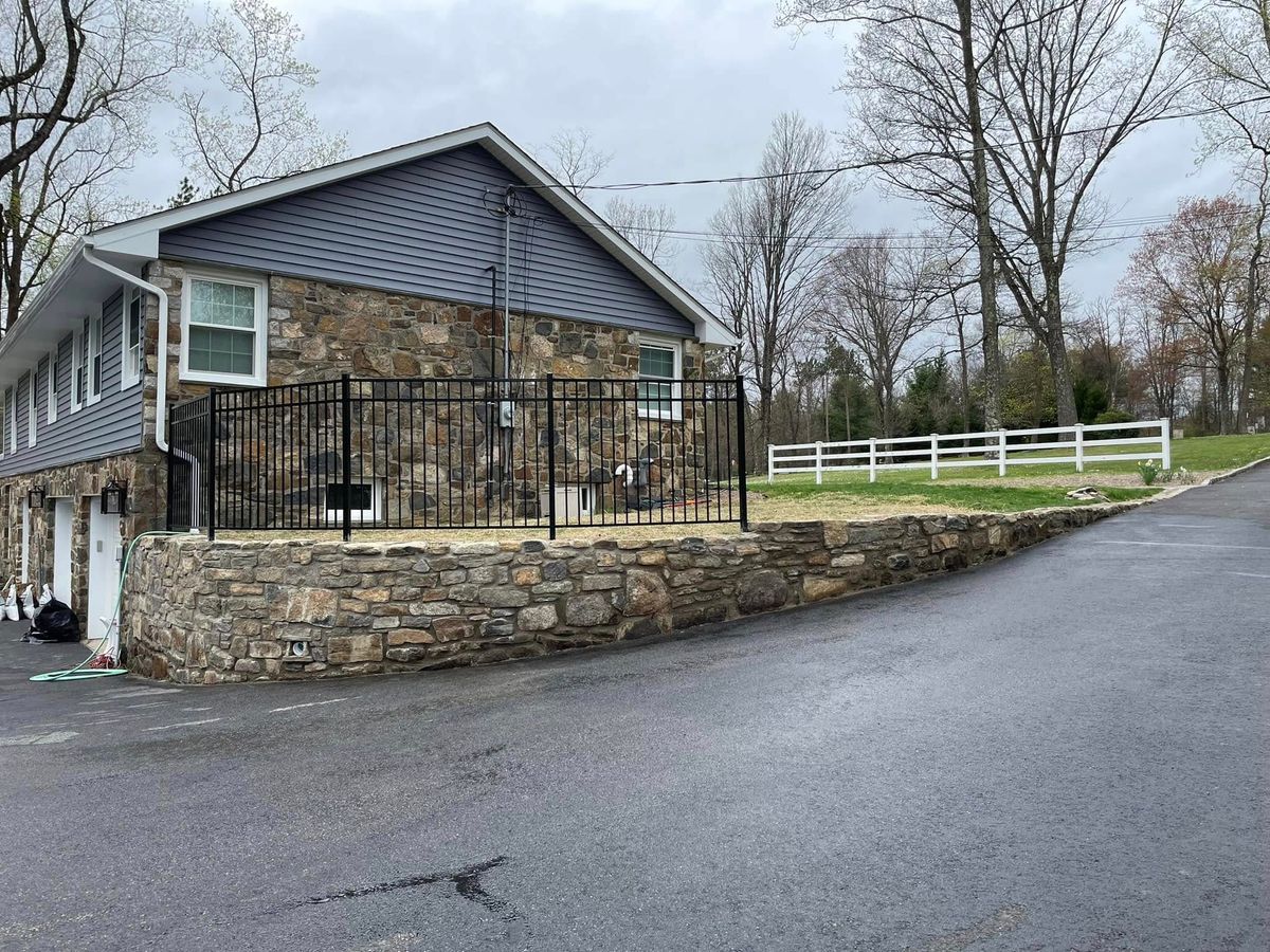 Retaining Wall Construction for DNA Landscapes in Hackettstown, NJ
