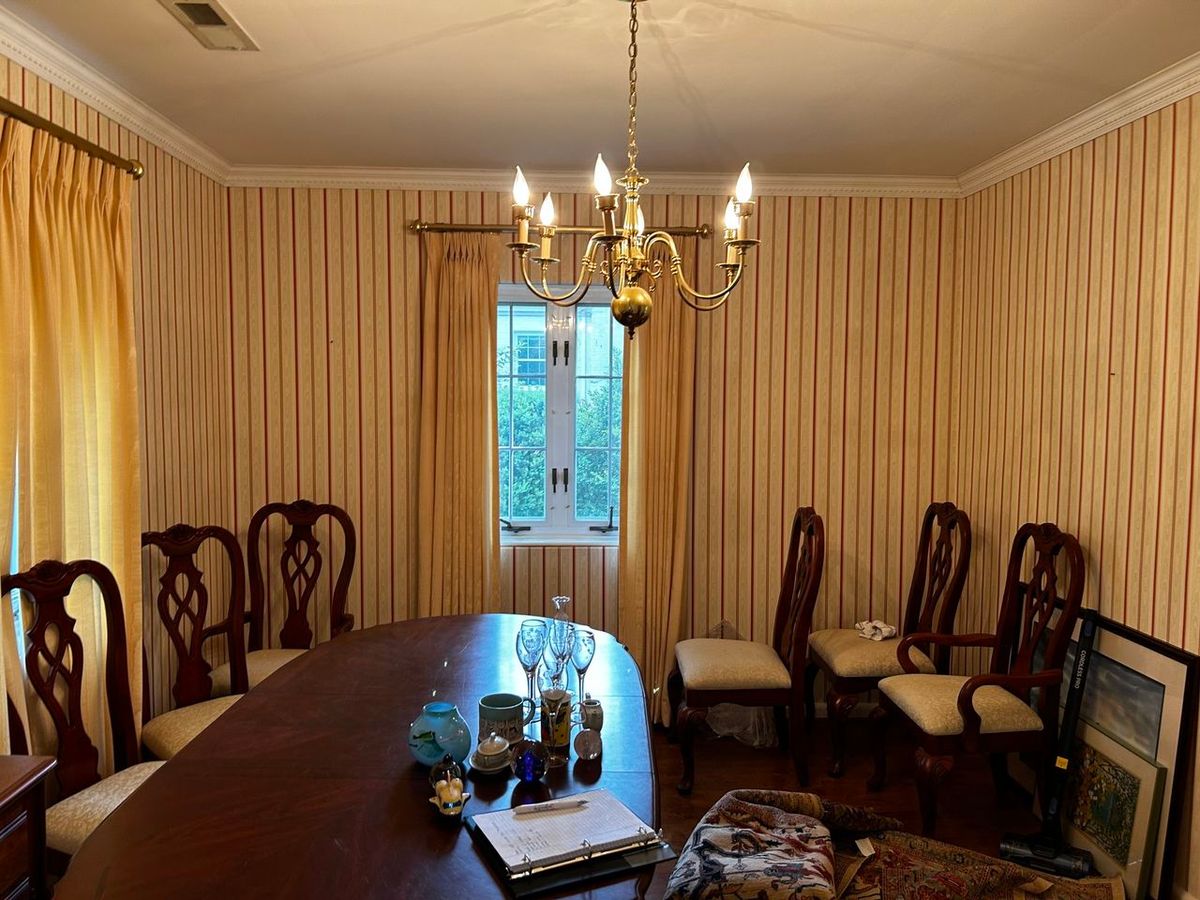Wallpaper Removal for DLP Painting Services in Charlottesville, VA