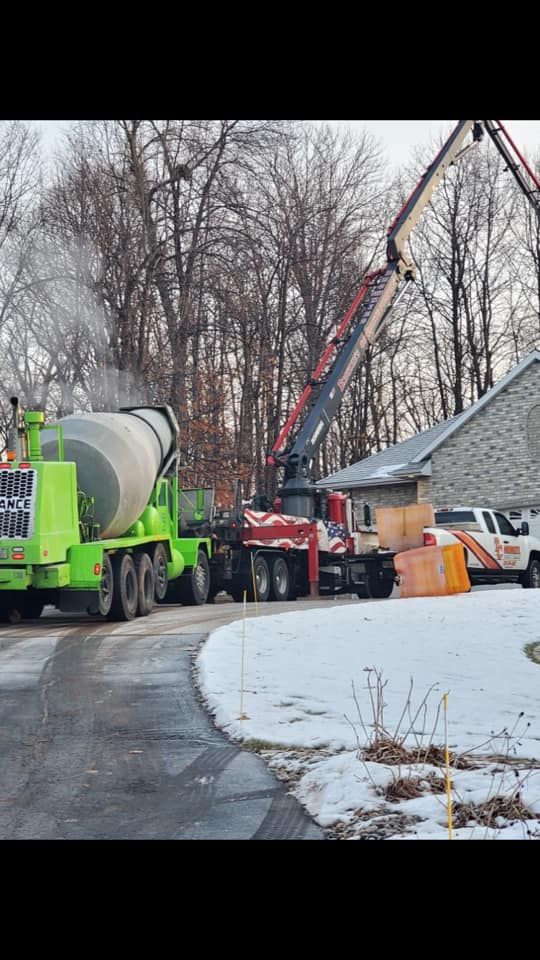 Concrete Pumping for TC Concrete LLC in Kaukauna, WI