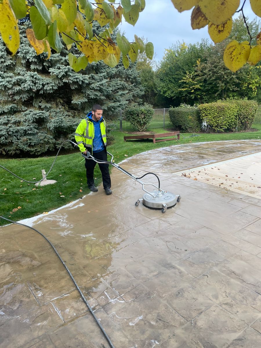 Power Washing for Premier Partners, LLC. in Lake County, IL