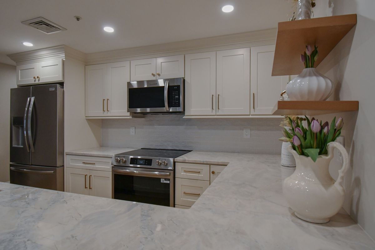 Kitchen Renovation for Top Pros Construction in Haverhill, MA