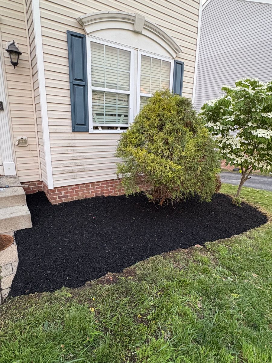 Mulch Installation for Cam Yardz in Washington, PA