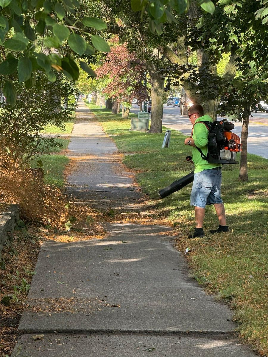 Weed Whacking for Daugherty's Tough Lawn Care in Essexville, MI