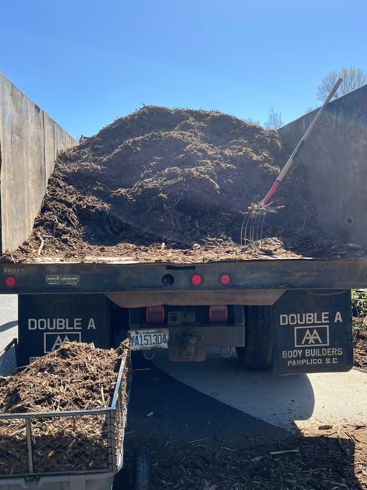 Mulching for Foothills Landscape Solutions LLC in Inman, SC