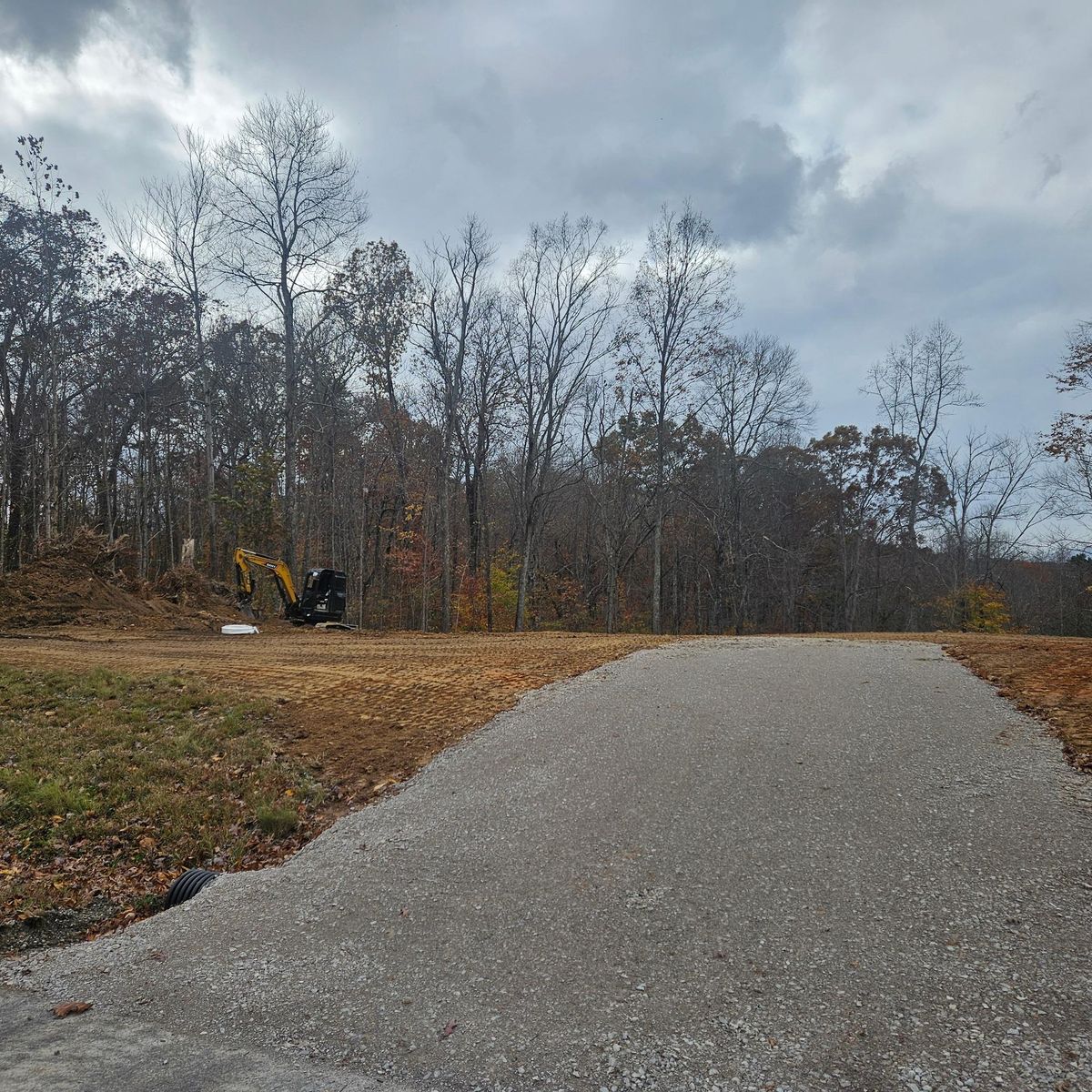 Land Grading for Bledsoe & Sons Excavating and Developing in Dandridge, TN