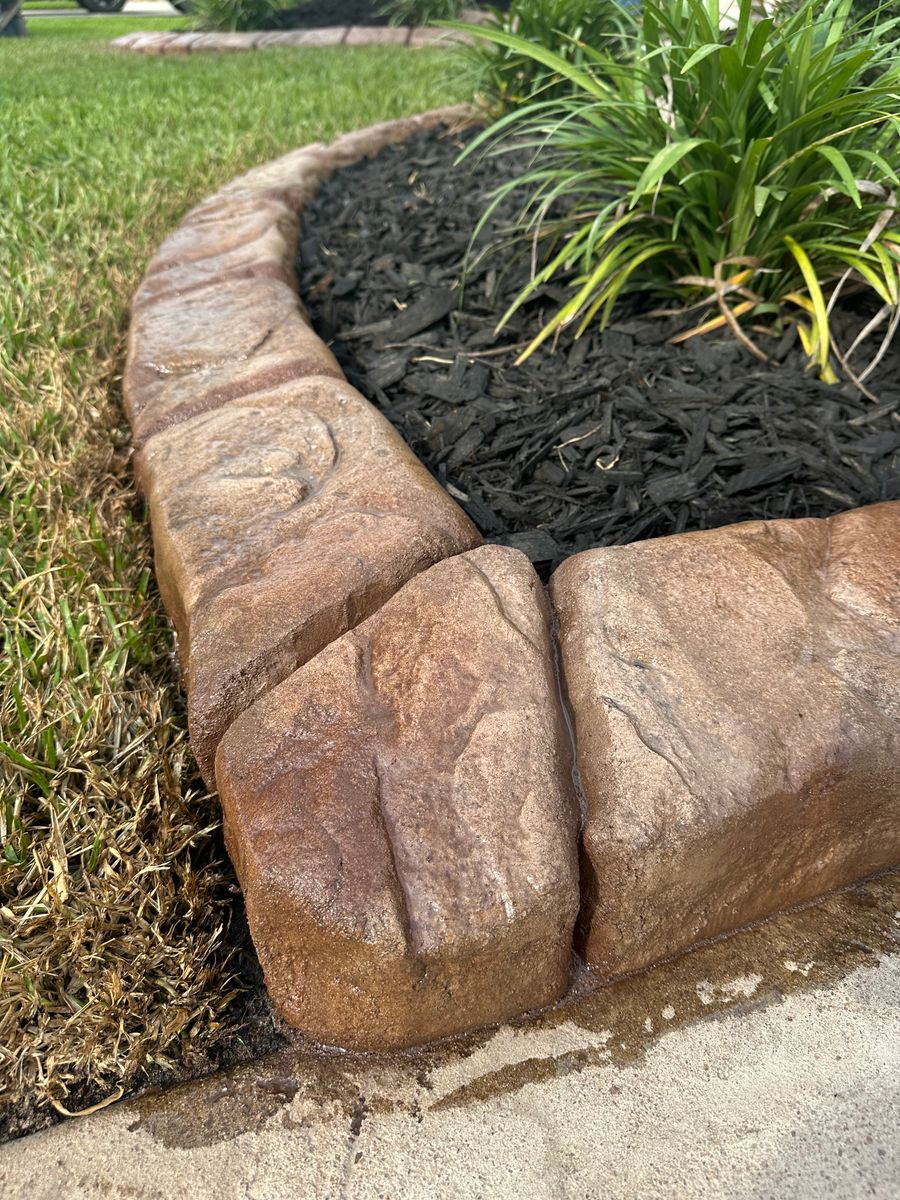 Landscape Border Systems for Texas Curb N Borders in Houston, TX