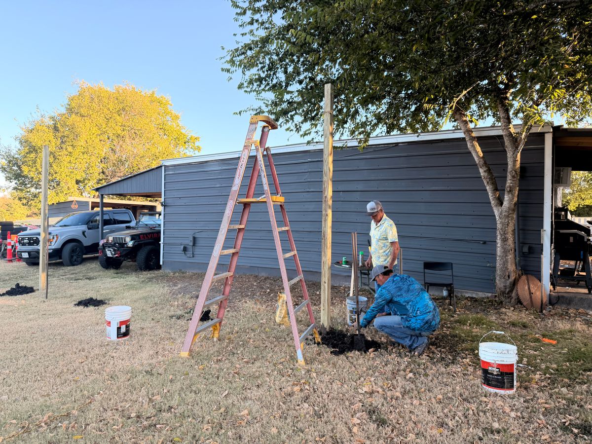 Gate Construction for R E Tanner Home Improvement in Buckholts, TX