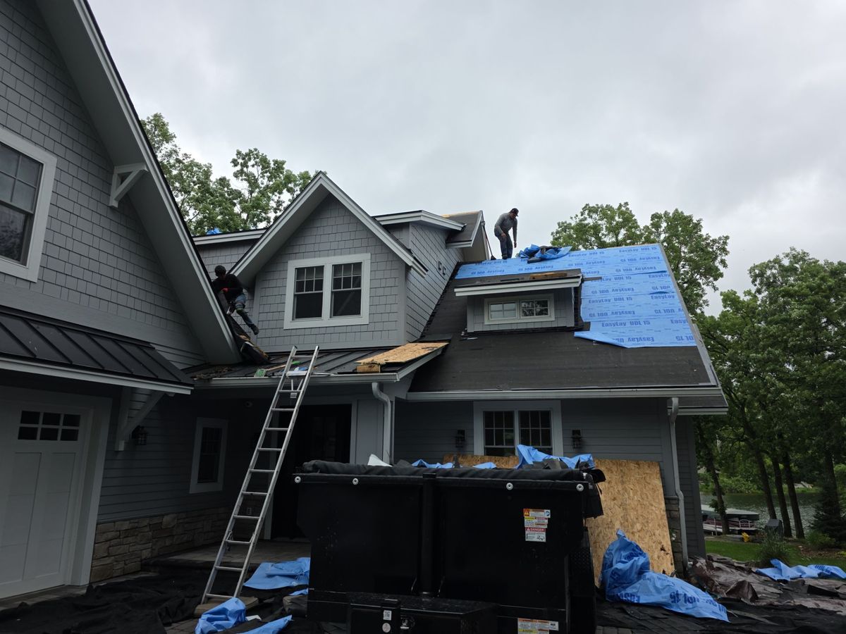 Metal Roofing Installation for Patriot Roofing Plus LLC in Pequot Lakes, MN