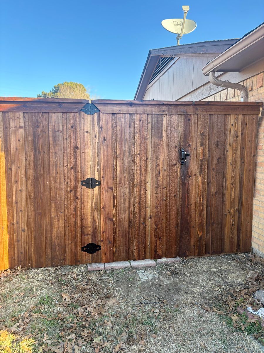 Gate Installation for A&O Texas Solutions in Arlington, TX