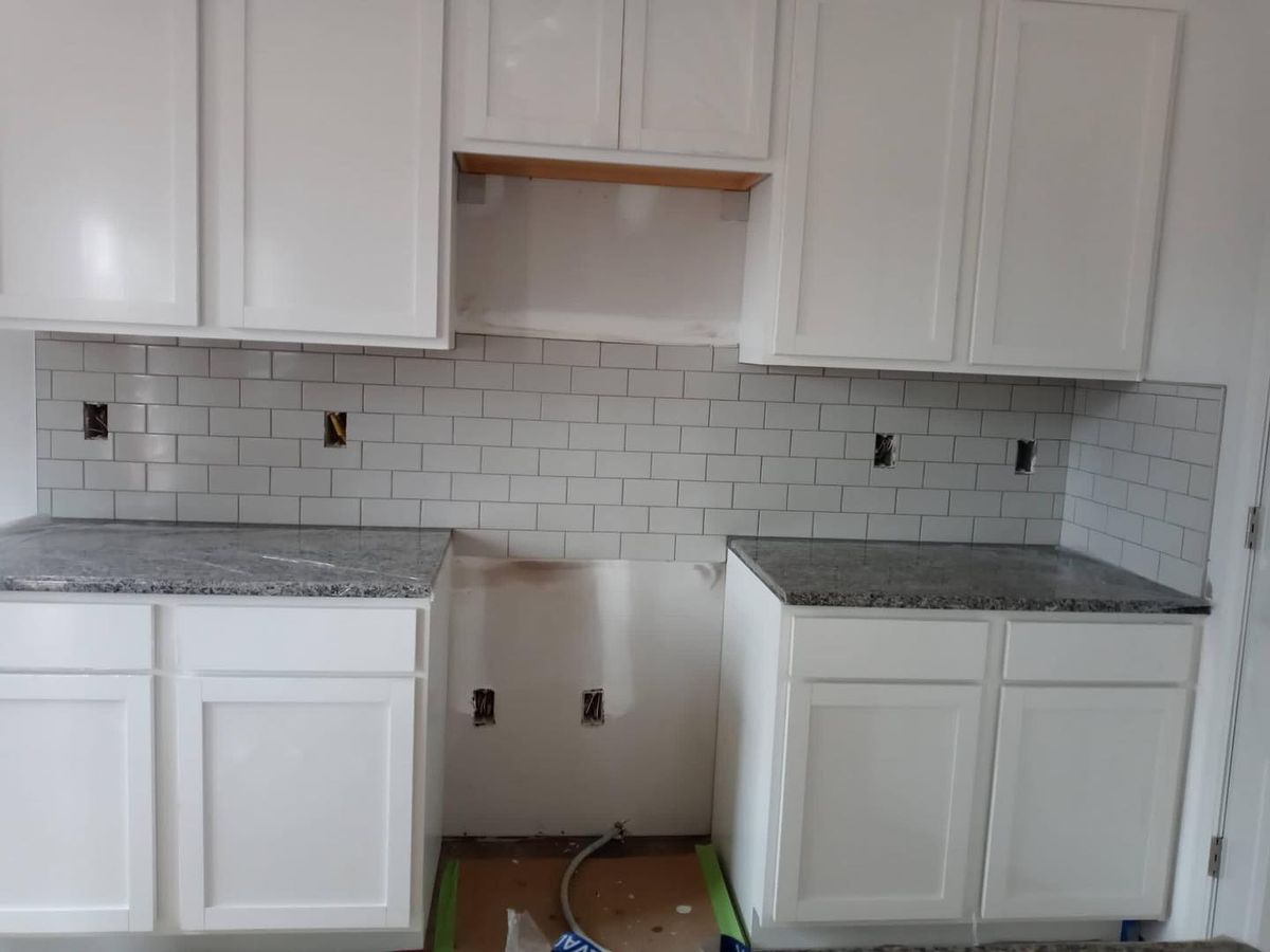 Cabinets for JL Tile Installation, LLC in Raleigh, North Carolina