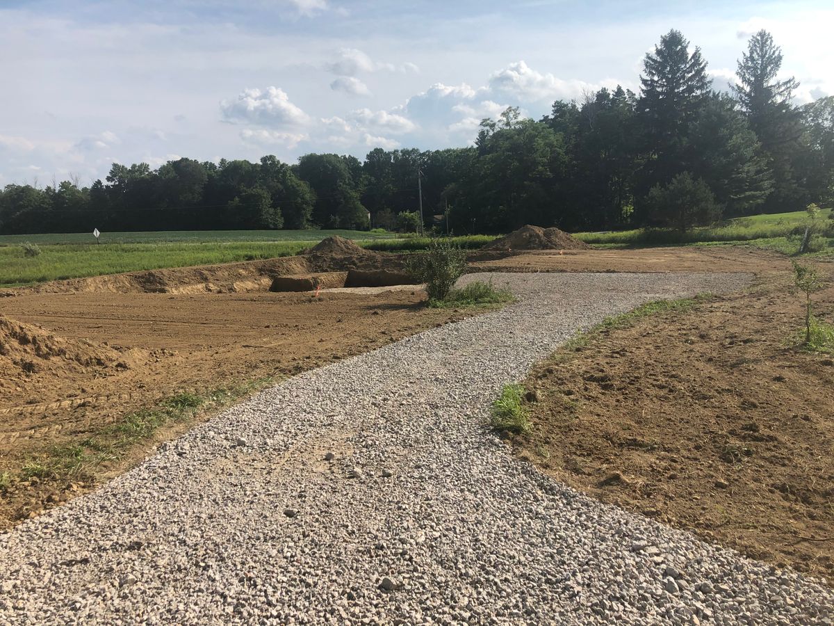 Road Bed/Driveway Installation for ASC Excavating LLC in Lucas, OH