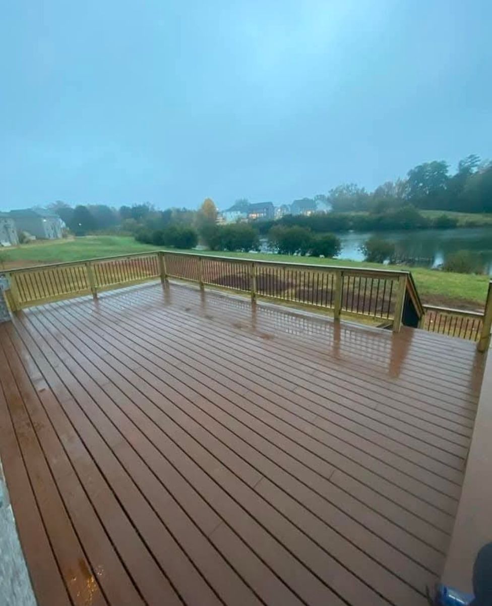 Deck Construction for All Out Construction in Atlanta, GA